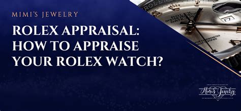 rolex appraisal near me